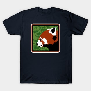 Retro Red Panda T-Shirt